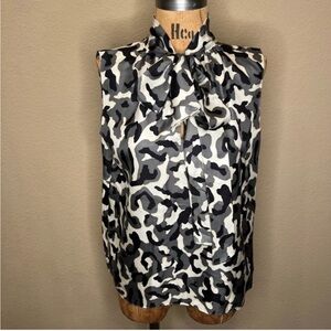 Theory Printed Blouse